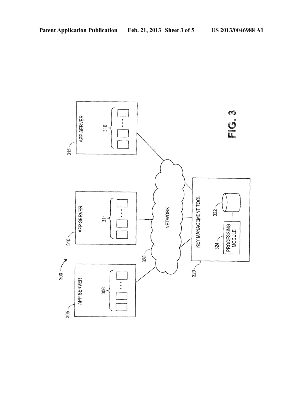 SYSTEMS AND METHODS FOR PROVIDING A CRYPTOGRAPHIC KEY MANAGER FOR AN     APPLICATION SERVER - diagram, schematic, and image 04