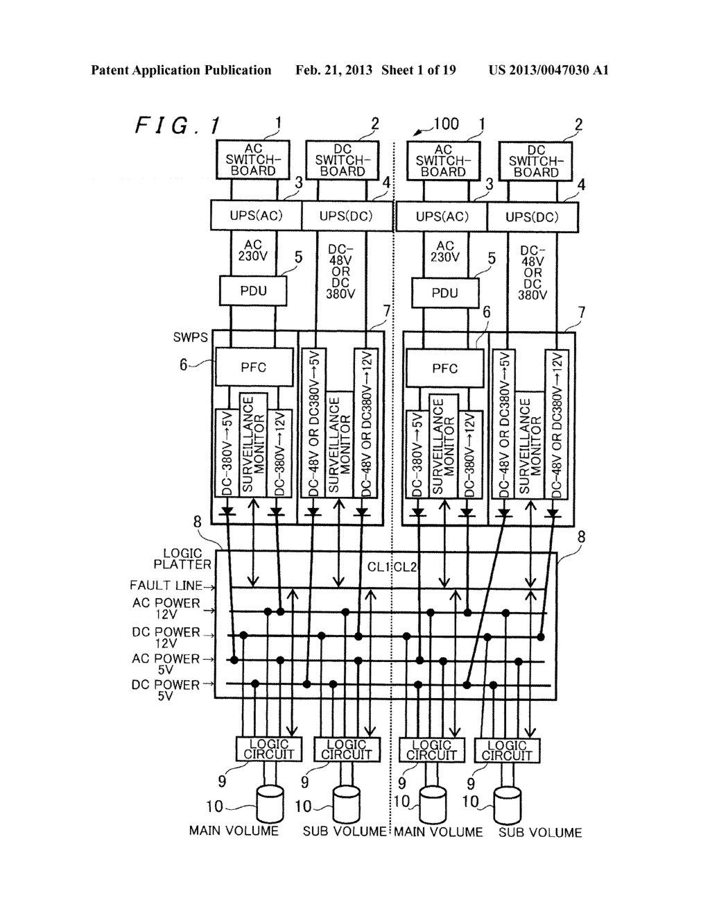 STORAGE APPARATUS AND POWER SUPPLY METHOD - diagram, schematic, and image 02