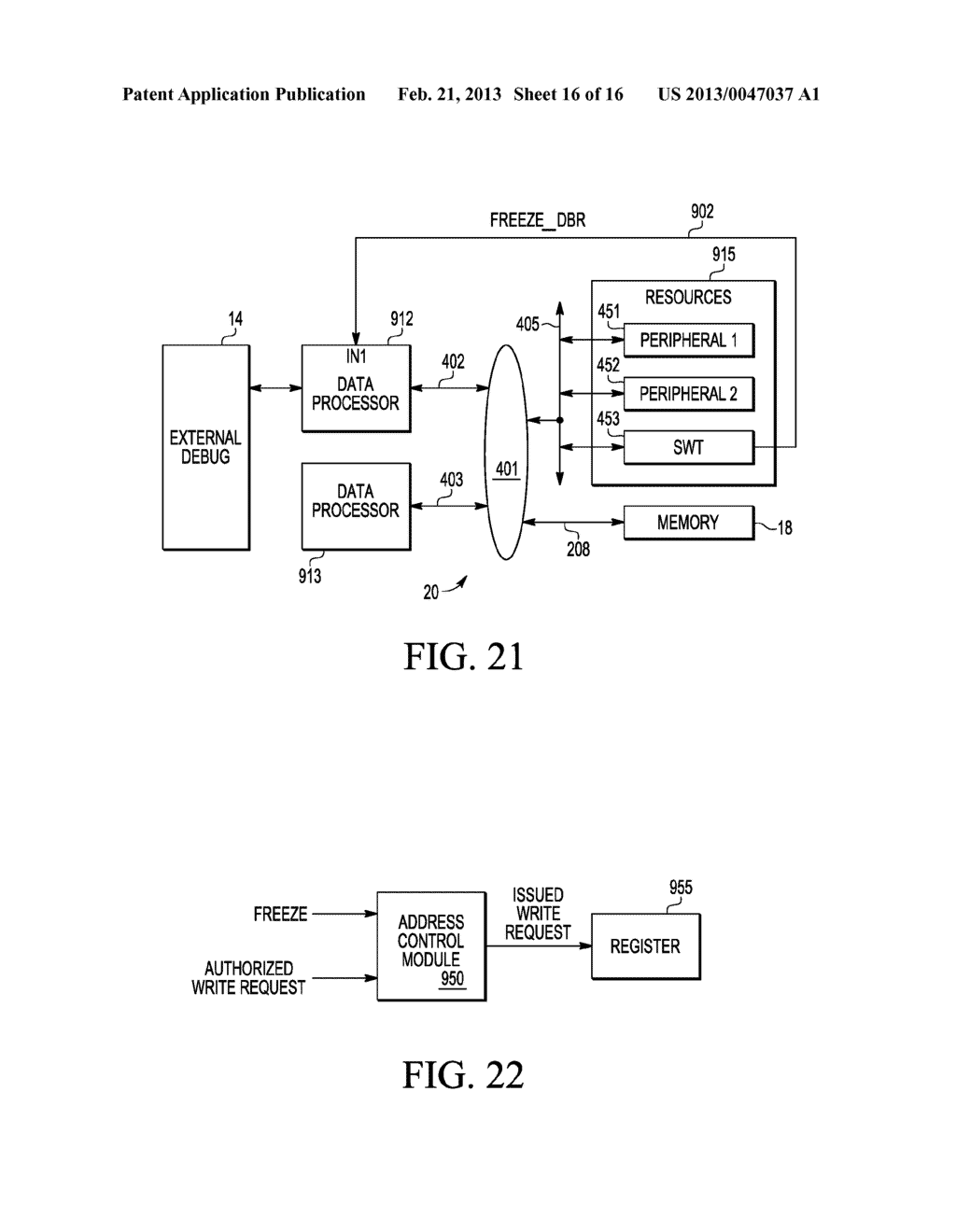 METHOD AND DEVICE FOR CONTROLLING DEBUG EVENT RESOURCES - diagram, schematic, and image 17