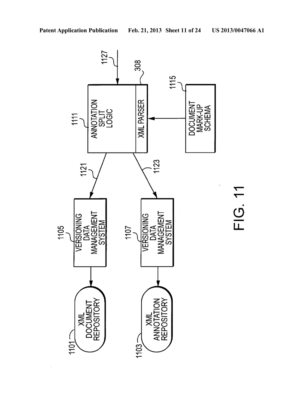 METHOD AND SYSTEM FOR ANNOTATING AND/OR LINKING DOCUMENTS AND DATA FOR     INTELLECTUAL PROPERTY MANAGEMENT - diagram, schematic, and image 12