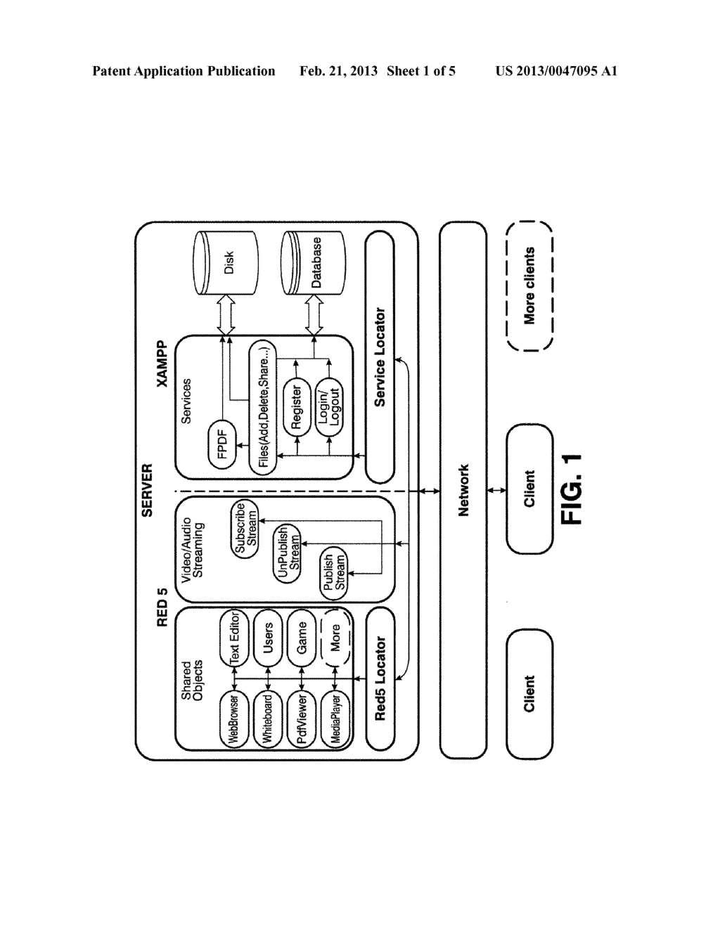 CLOUD DESKTOP SYSTEM WITH MULTI-TOUCH CAPABILITIES - diagram, schematic, and image 02