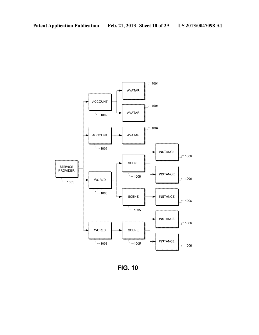 SYSTEMS AND METHODS OF VIRTUAL WORLD INTERACTION - diagram, schematic, and image 11