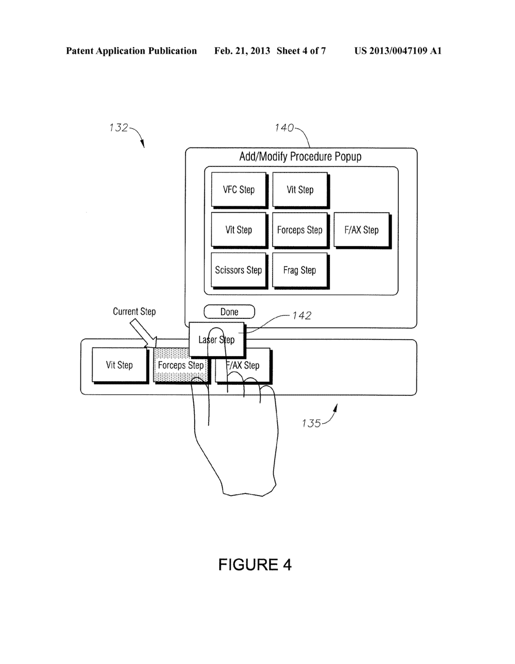 System and Method for the Modification of Surgical Procedures Using a     Graphical Drag and Drop Interface - diagram, schematic, and image 05