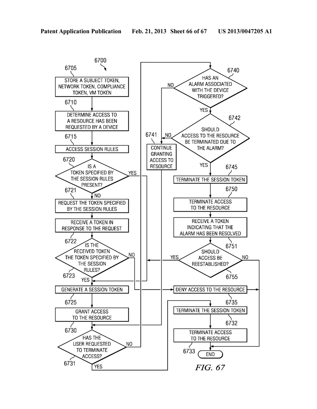 Apparatus and Method for Making Access Decision Using Exceptions - diagram, schematic, and image 67