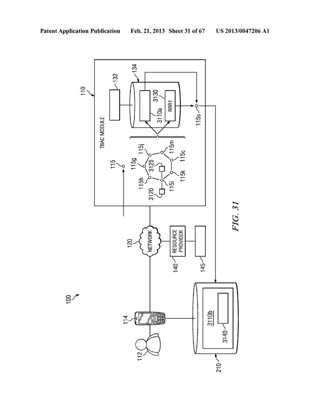 Method and Apparatus for Session Validation to Access from Uncontrolled     Devices - diagram, schematic, and image 32