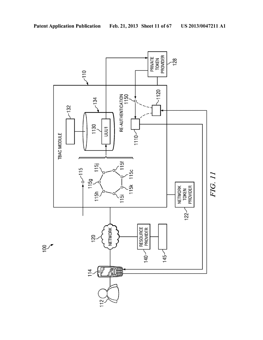 METHOD AND APPARATUS FOR NETWORK SESSION VALIDATION - diagram, schematic, and image 12