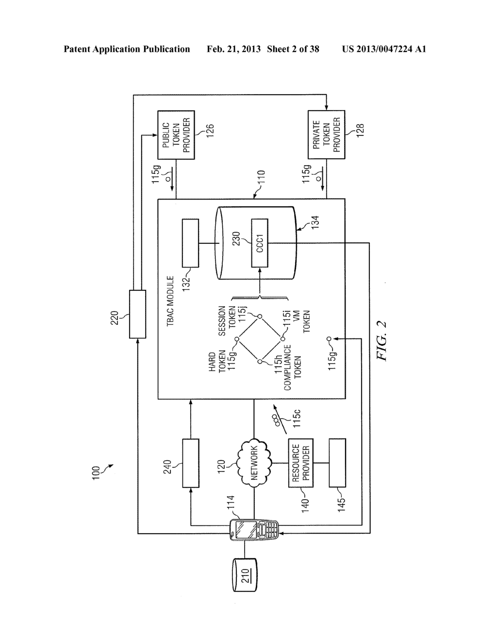 METHOD AND APPARATUS FOR TOKEN-BASED ATTRIBUTE ABSTRACTION - diagram, schematic, and image 03