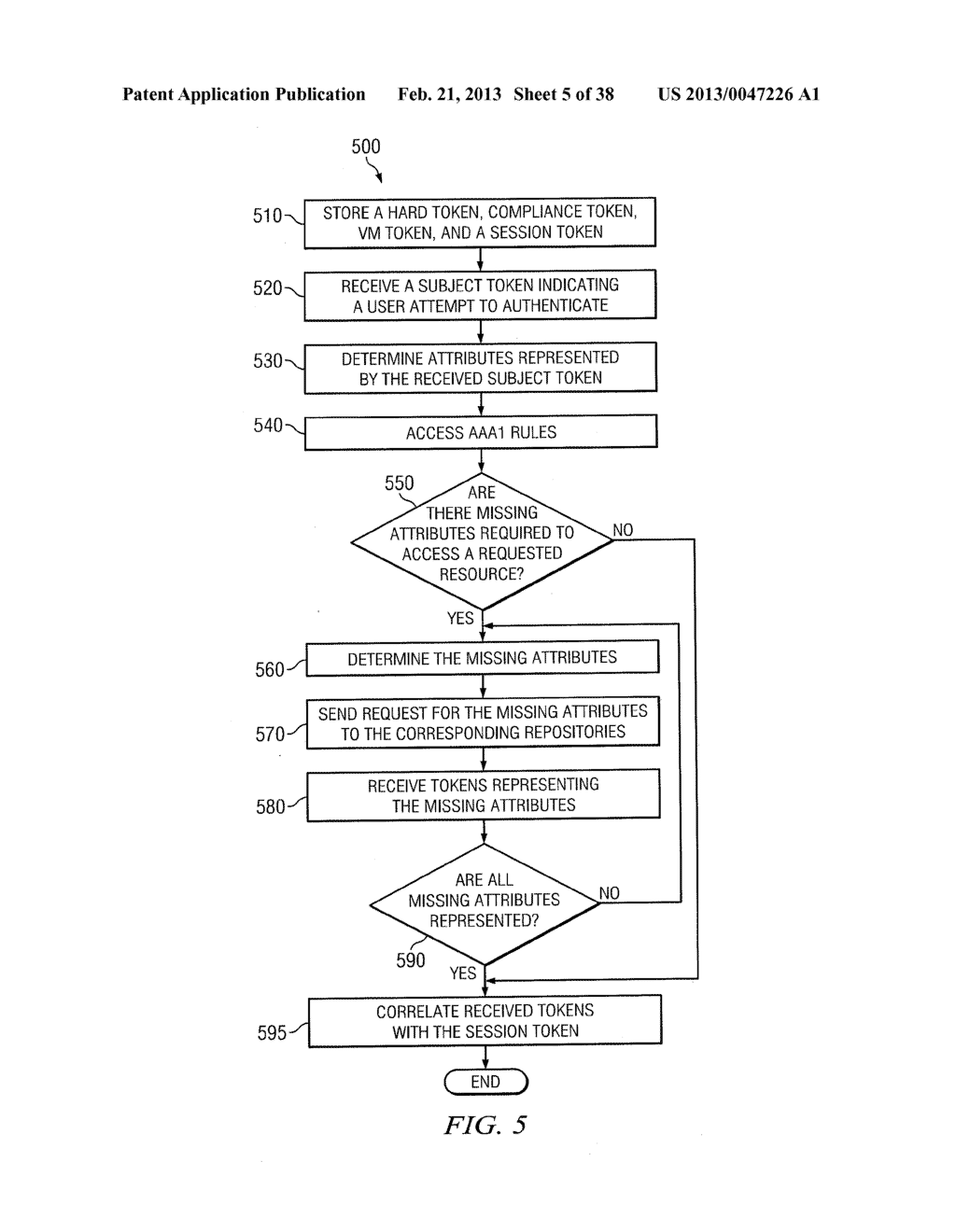 Method And Apparatus For Token-Based Re-Authentication - diagram, schematic, and image 06