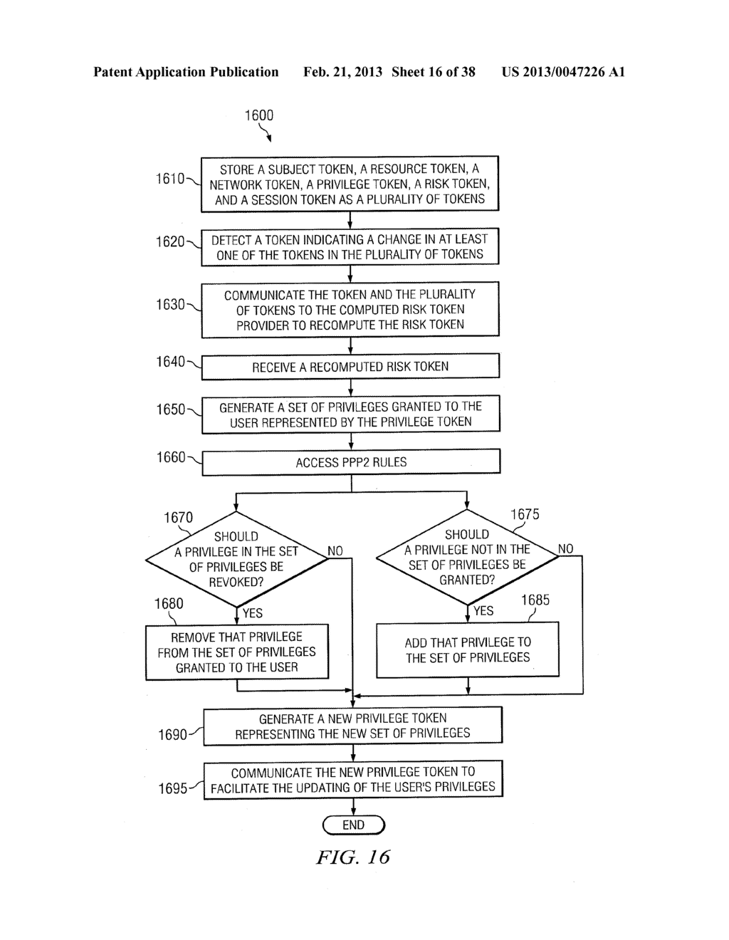 Method And Apparatus For Token-Based Re-Authentication - diagram, schematic, and image 17