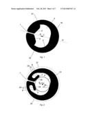 SPLIT COLLET WITH A NON-CIRCULAR OPENING diagram and image