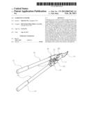 GARDENING SCISSORS diagram and image