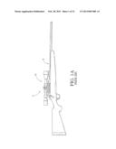 DYNAMIC TARGETING SYSTEM WITH PROJECTILE-SPECIFIC AIMING INDICIA IN A     RETICLE AND METHOD FOR ESTIMATING BALLISTIC EFFECTS OF CHANGING     ENVIRONMENT AND AMMUNITION diagram and image