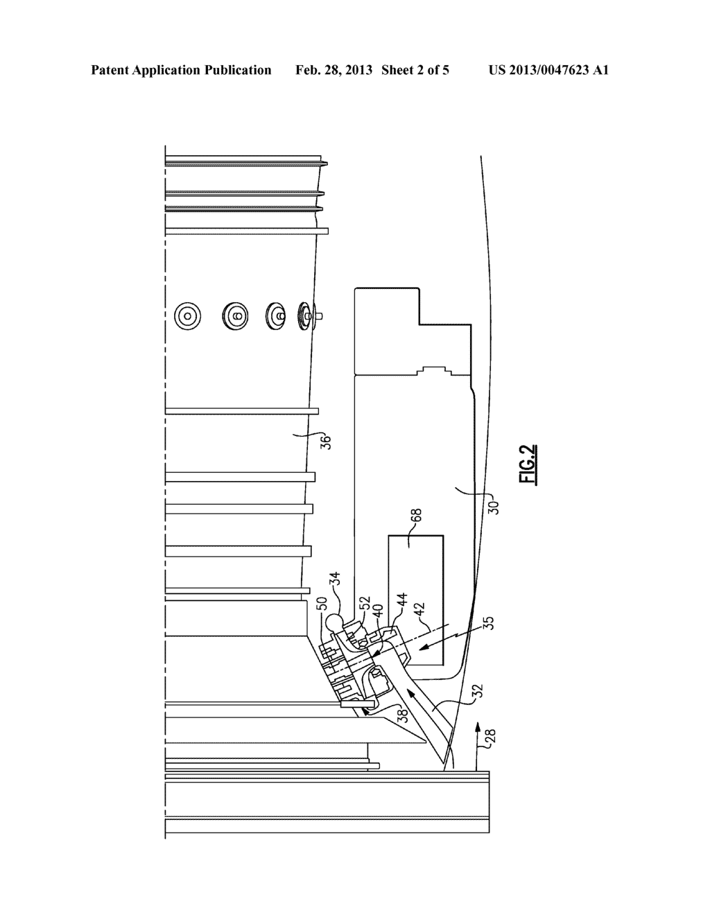 ACCESSORY GEARBOX BUFFER COOLING AIR PUMP SYSTEM - diagram, schematic, and image 03