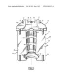 FINISHING MOLD FOR SHAPING A GLASS ITEM, FOR EXAMPLE SUCH AS A GLASS     BOTTLE diagram and image