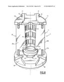 FINISHING MOLD FOR SHAPING A GLASS ITEM, FOR EXAMPLE SUCH AS A GLASS     BOTTLE diagram and image