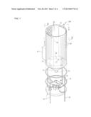 APPARATUS FOR MEASURING THE AMOUNT OF SNOW COVER AND SNOWFALL USING     ELECTRICAL CONDUCTION diagram and image