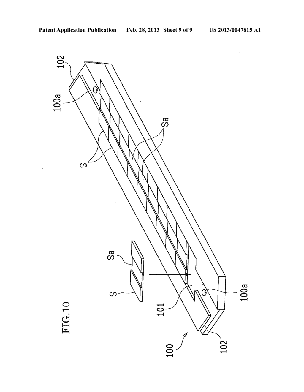 GROOVE MACHINING APPARATUS FOR INSULATING SPACER AND GROOVE MACHINING     METHOD FOR THE SAME - diagram, schematic, and image 10