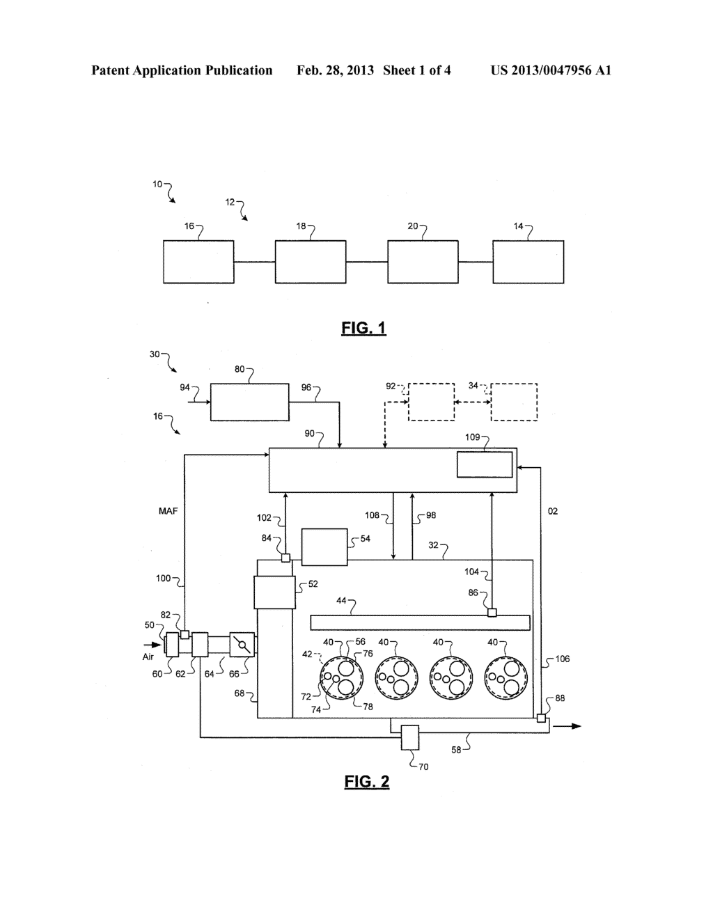 CONTROL SYSTEM AND METHOD FOR PREVENTING STOCHASTIC PRE-IGNITION IN AN     ENGINE - diagram, schematic, and image 02