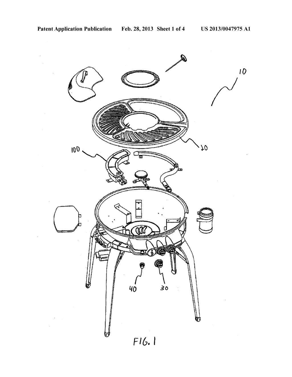 SYSTEMS AND METHODS FOR INTEGRATING A LOGO ON AN INFRARED BURNER - diagram, schematic, and image 02