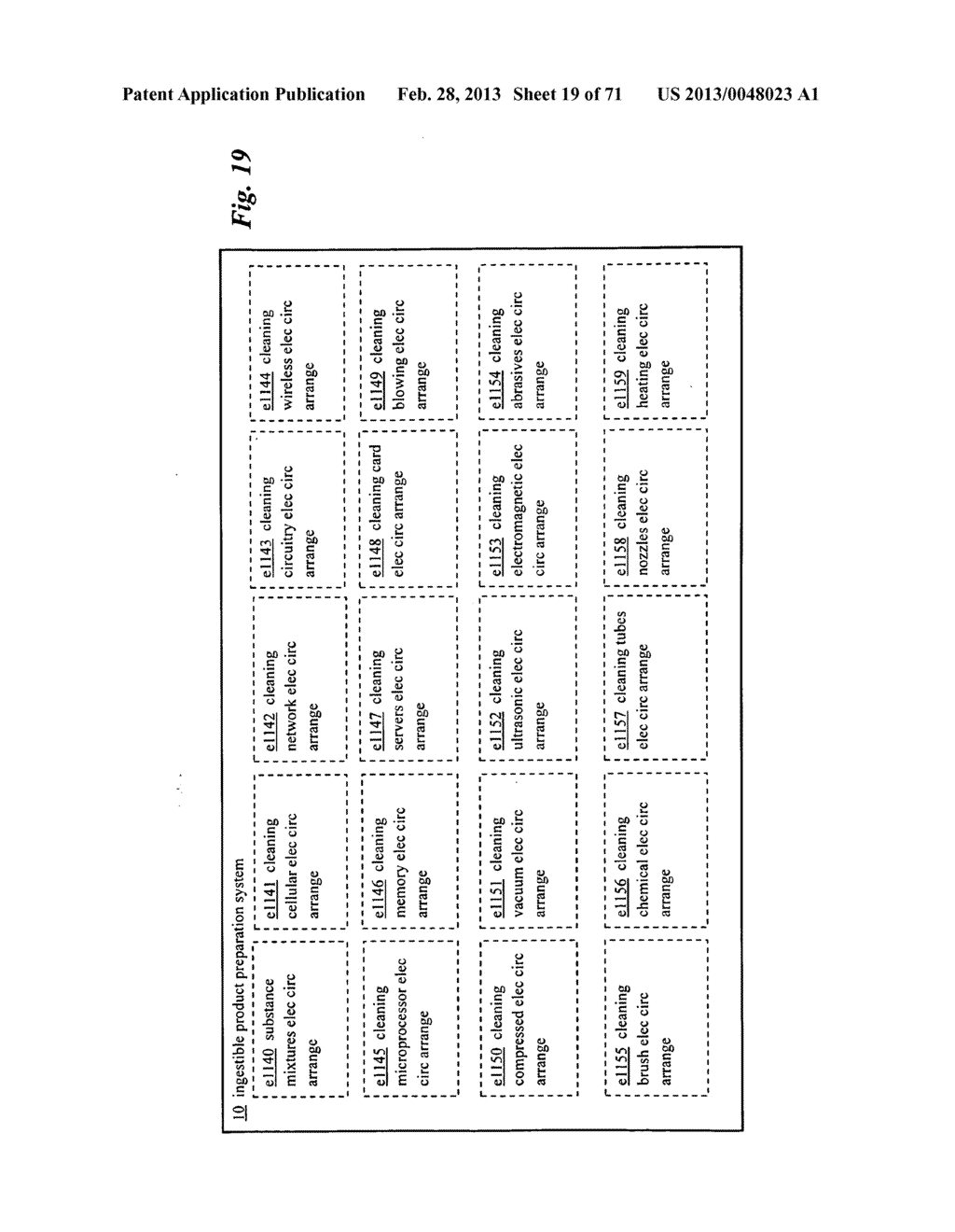 Cleaning system and method for ingestible product preparation system and     method - diagram, schematic, and image 20