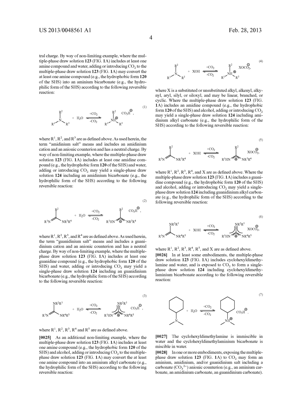 METHODS AND SYSTEMS FOR TREATING LIQUIDS USING SWITCHABLE SOLVENTS - diagram, schematic, and image 10