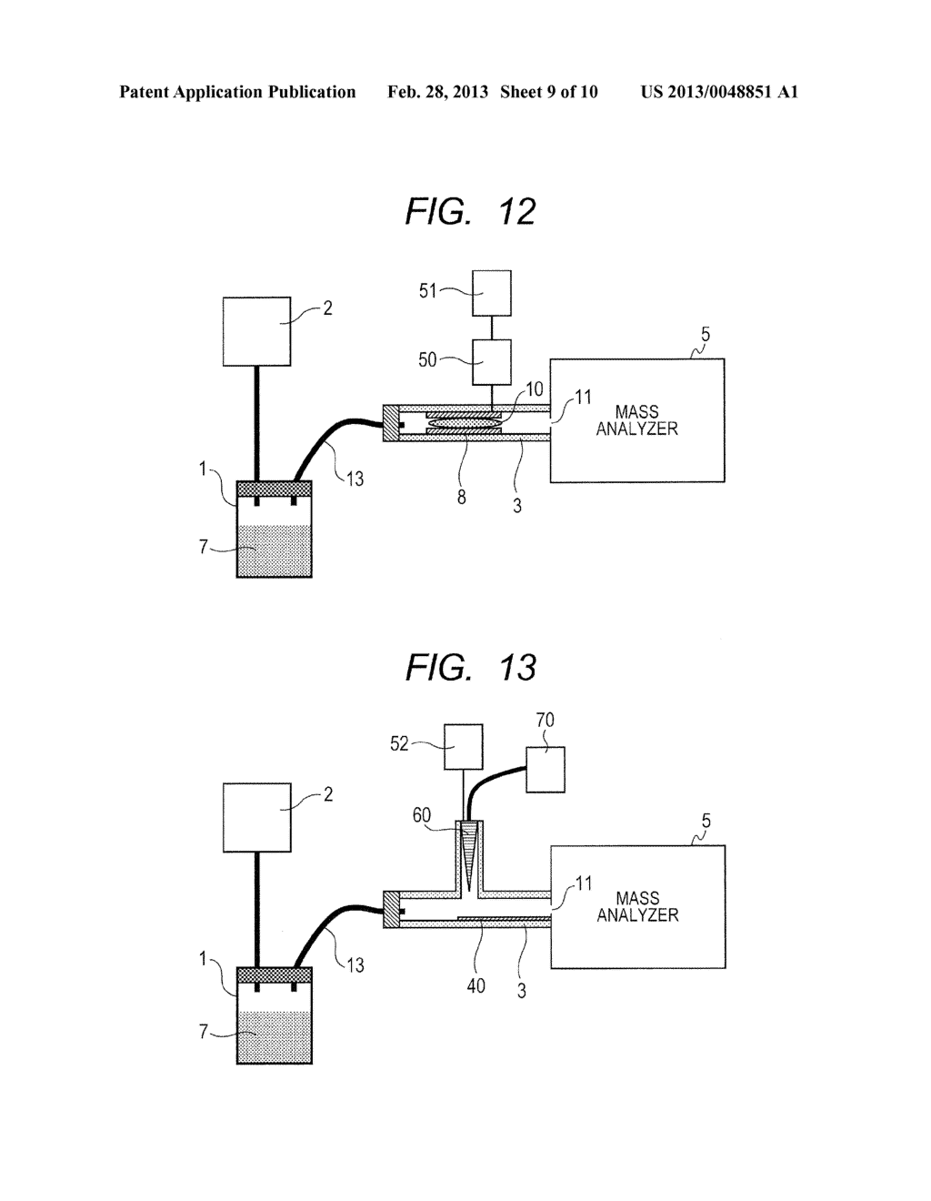 MASS SPECTROMETER AND MASS ANALYZING METHOD - diagram, schematic, and image 10