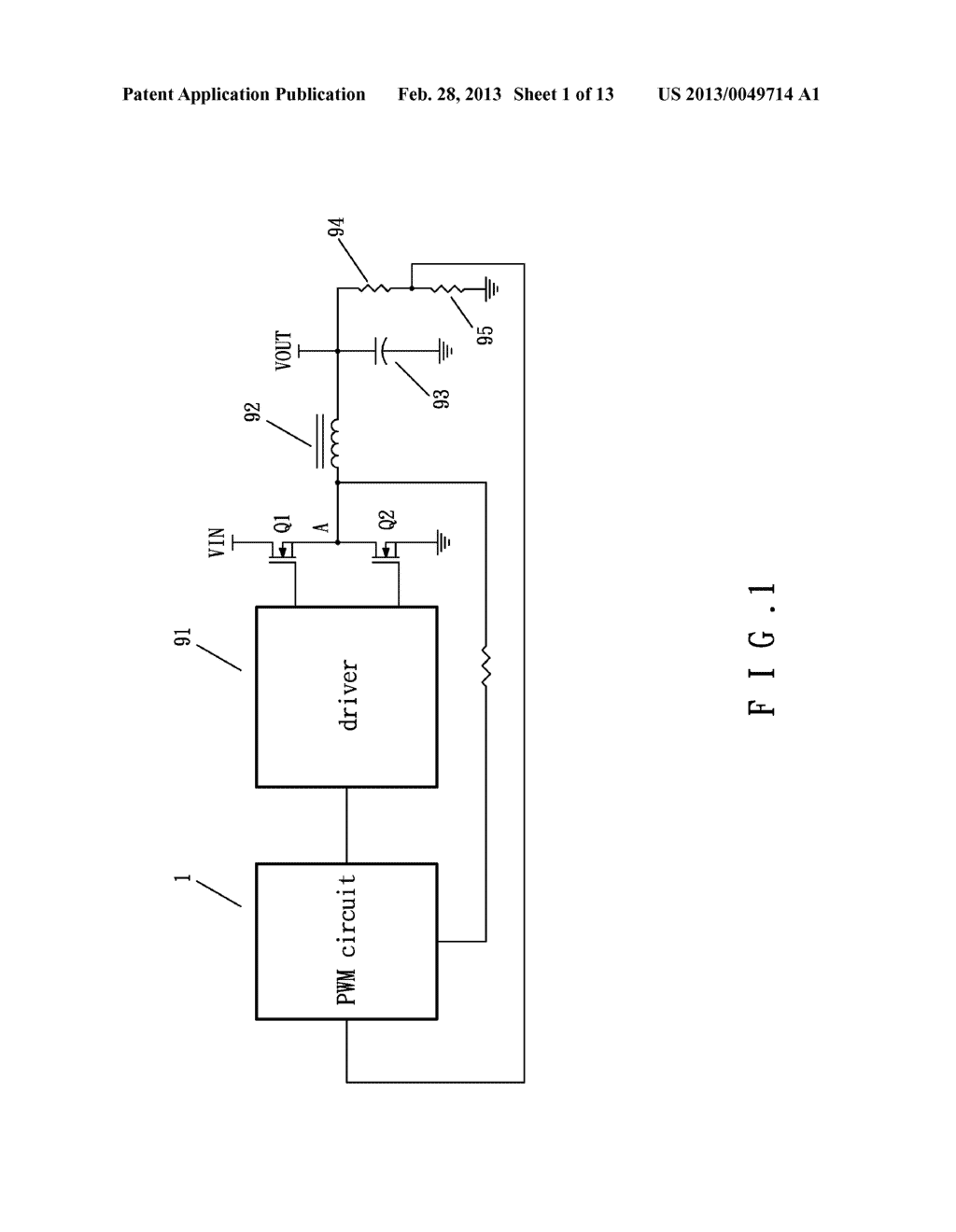 PWM Control Circuit of A Converter And the Control Method Thereof - diagram, schematic, and image 02