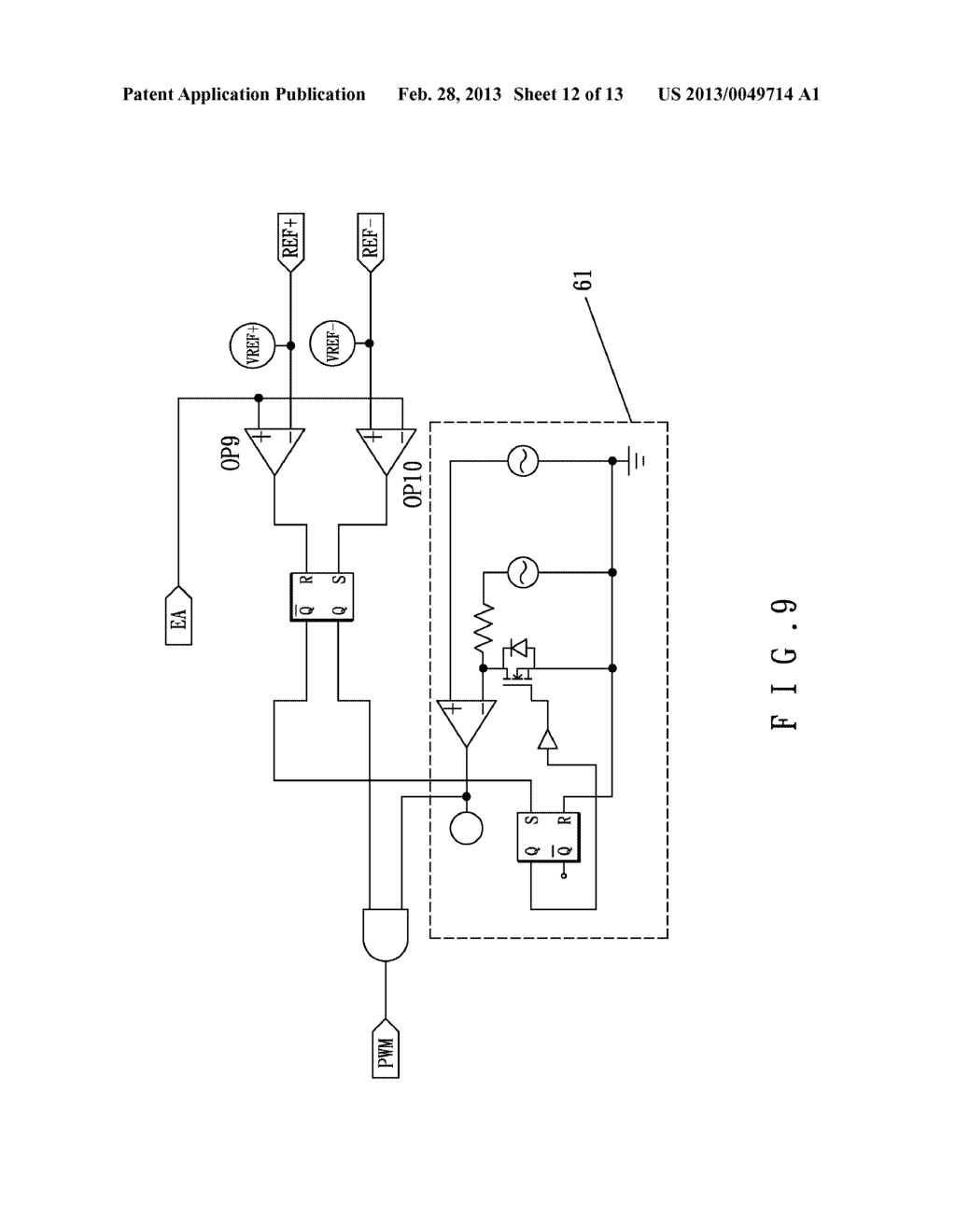 PWM Control Circuit of A Converter And the Control Method Thereof - diagram, schematic, and image 13