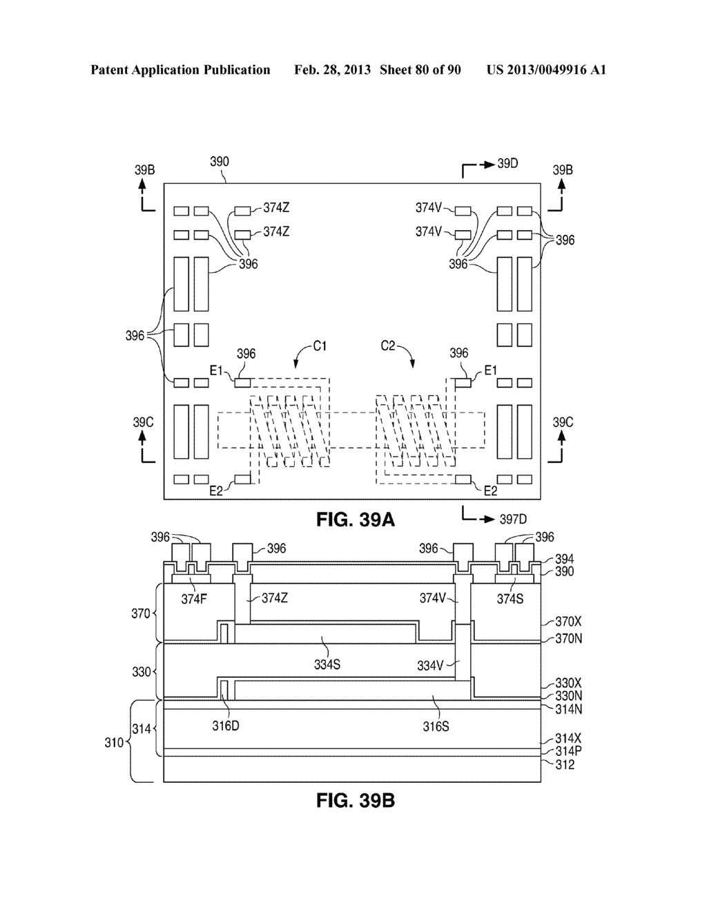 SEMICONDUCTOR STRUCTURE WITH GALVANICALLY-ISOLATED SIGNAL AND POWER PATHS - diagram, schematic, and image 81