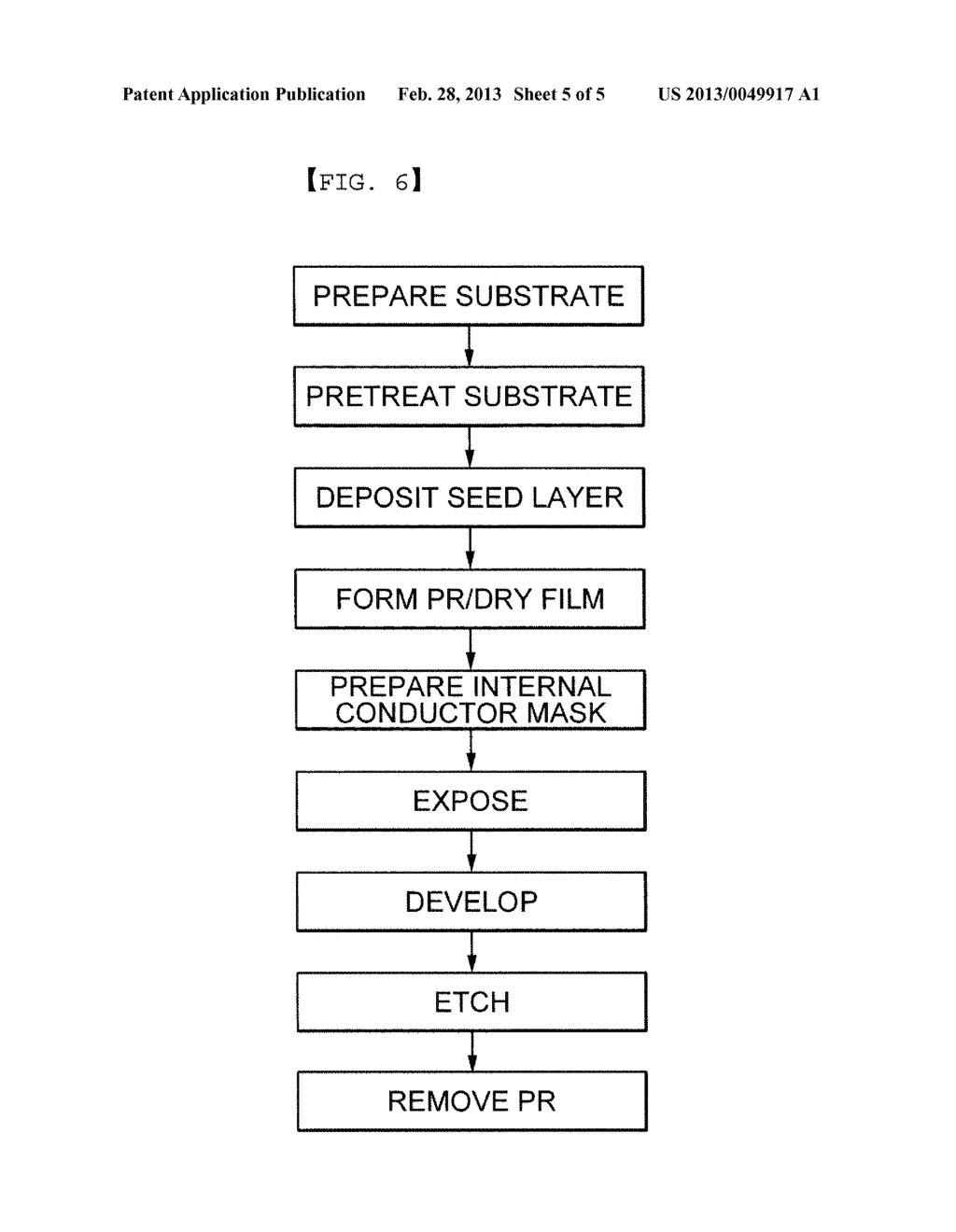 CONDUCTOR PATTERN AND ELECTRONIC COMPONENT HAVING THE SAME - diagram, schematic, and image 06