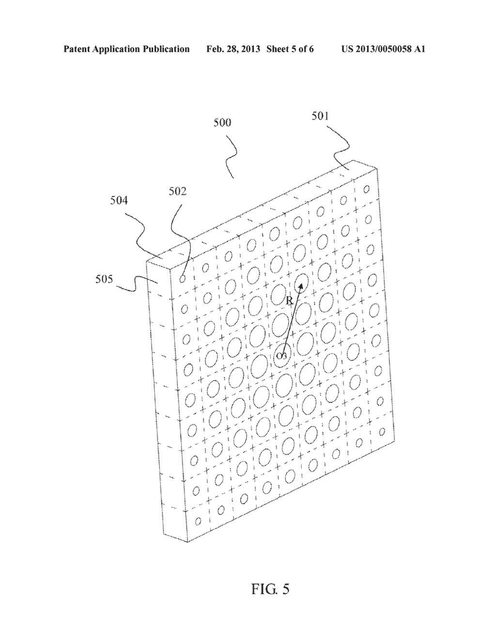 METAMATERIAL FOR DIVERGING AN ELECTROMAGNETIC WAVE - diagram, schematic, and image 06