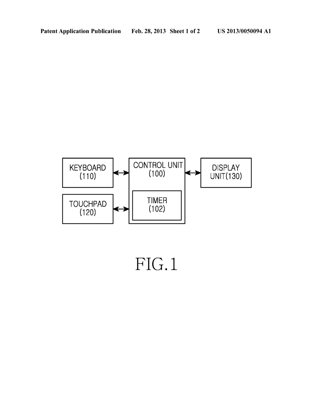 METHOD AND APPARATUS FOR PREVENTING MALFUNCTION OF TOUCHPAD IN ELECTRONIC     DEVICE - diagram, schematic, and image 02