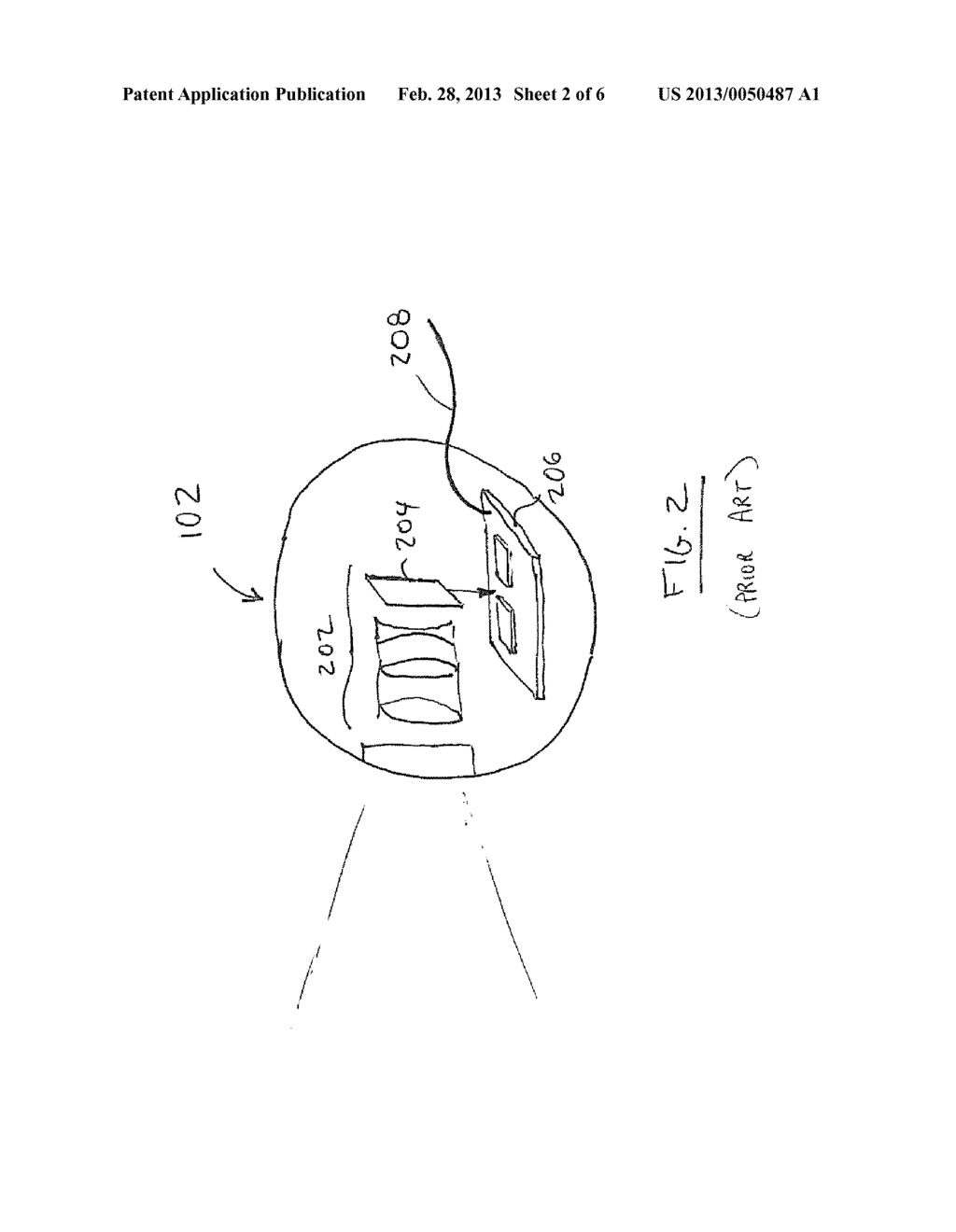 Camera Ball Turret Having High Bandwidth Data Transmission to External     Image Processor - diagram, schematic, and image 03