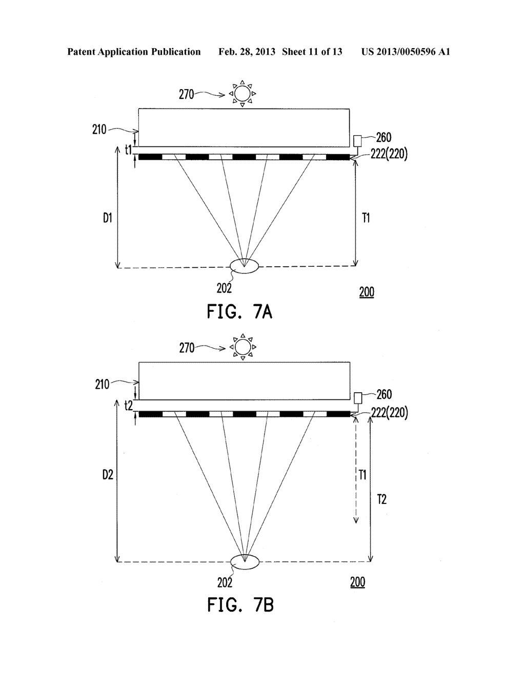 AUTO-STEREOSCOPIC DISPLAY AND METHOD FOR FABRICATING THE SAME - diagram, schematic, and image 12