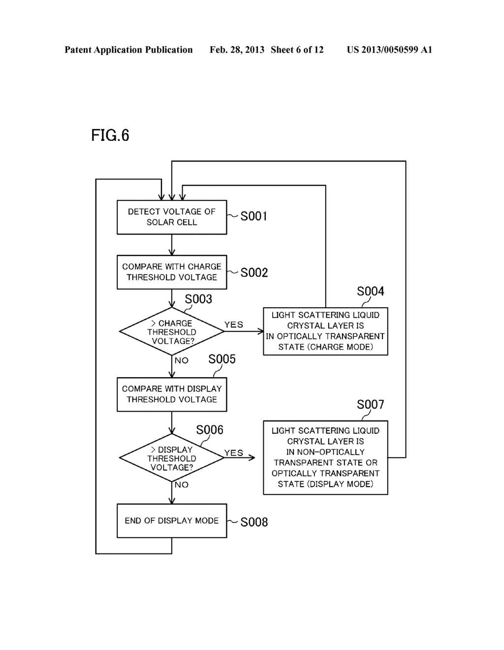 SOLAR PANEL, LIQUID CRYSTAL DISPLAY SYSTEM, AND METHOD FOR CONTROLLING     SOLAR PANEL - diagram, schematic, and image 07