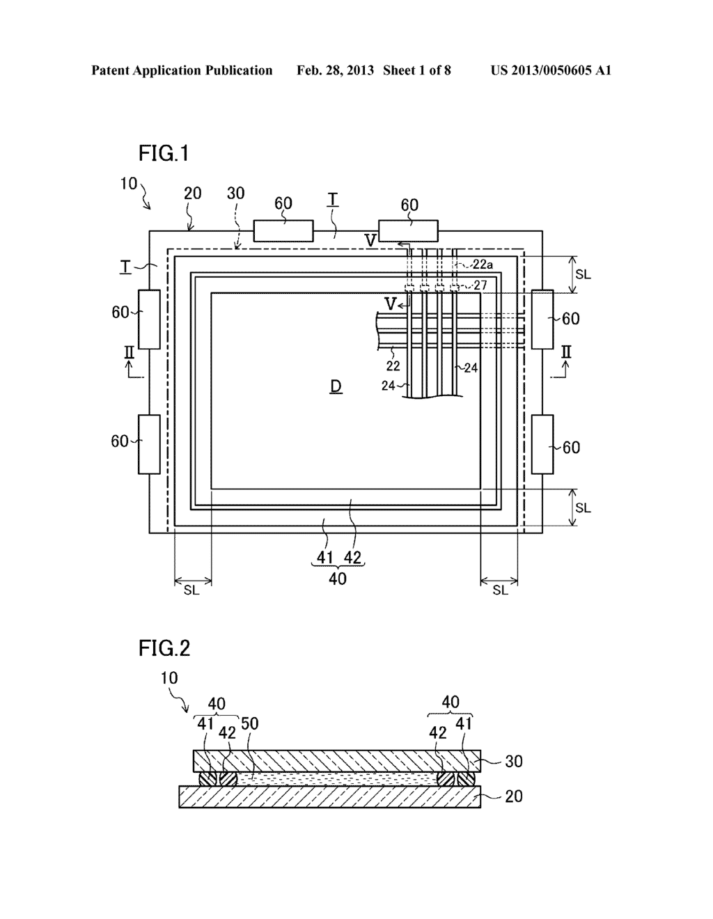 DISPLAY DEVICE AND METHOD FOR MANUFACTURING THE SAME - diagram, schematic, and image 02