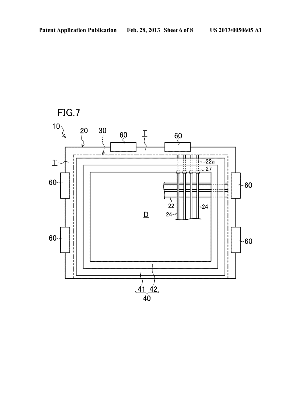 DISPLAY DEVICE AND METHOD FOR MANUFACTURING THE SAME - diagram, schematic, and image 07