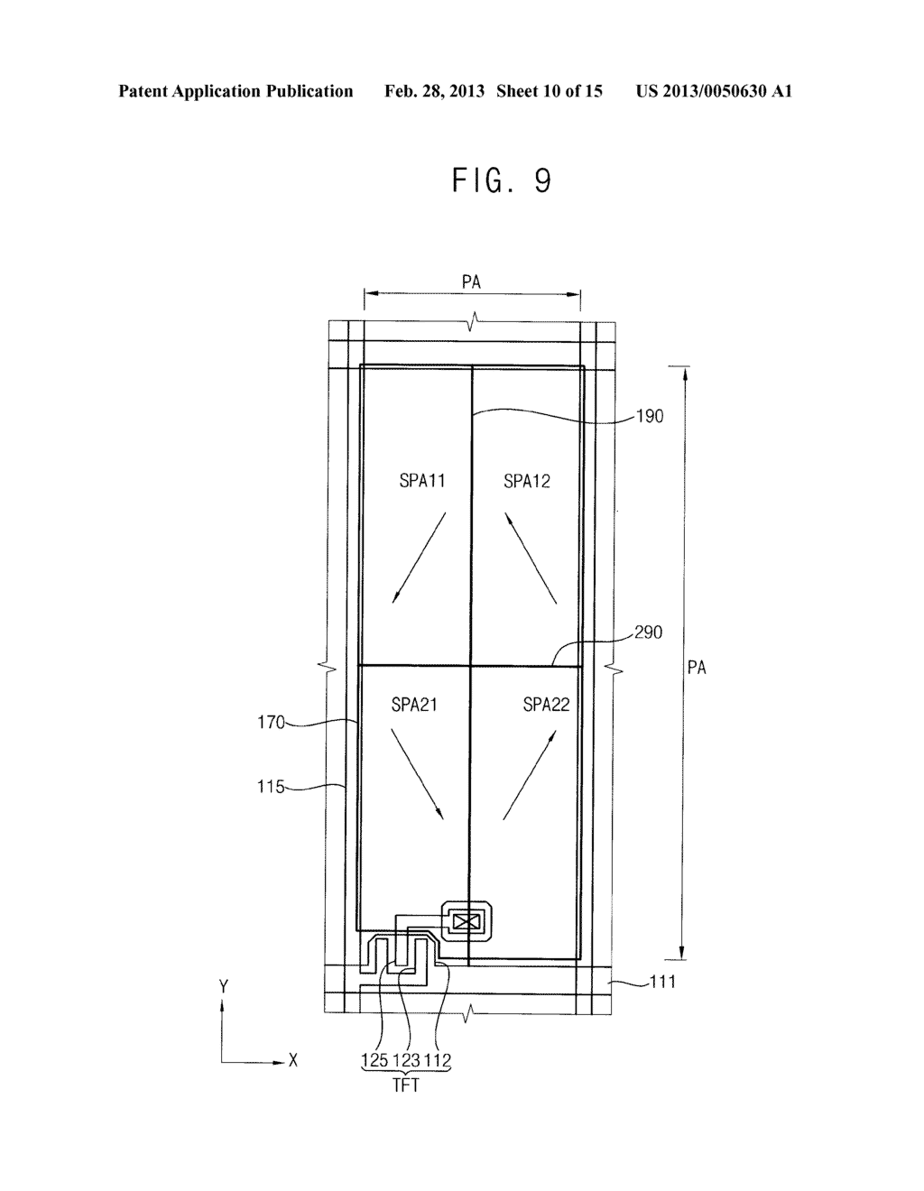 DISPLAY PANEL AND METHOD OF MANUFACTURING THE SAME - diagram, schematic, and image 11