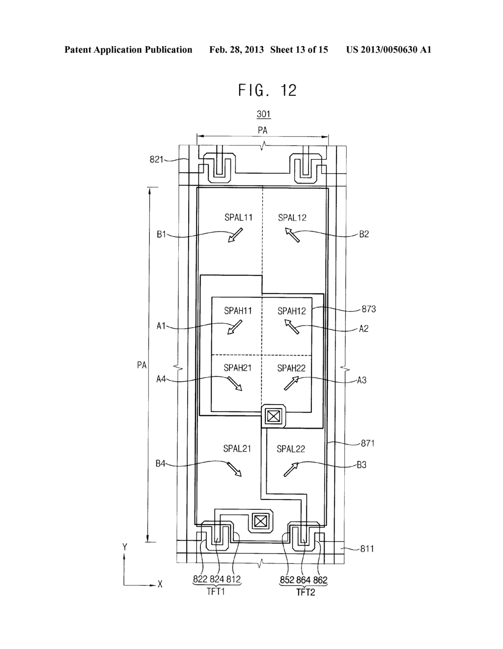 DISPLAY PANEL AND METHOD OF MANUFACTURING THE SAME - diagram, schematic, and image 14