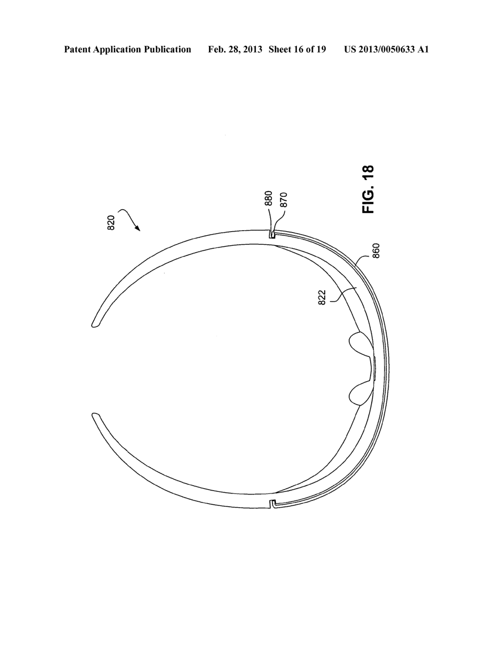 Protective spray painter eyewear - diagram, schematic, and image 17