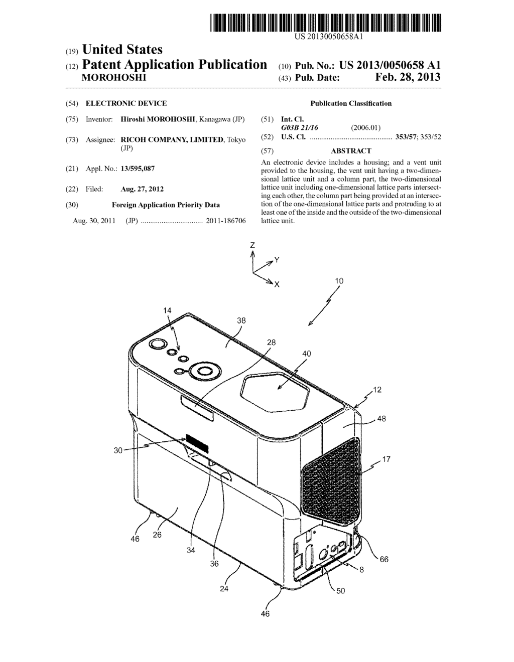 ELECTRONIC DEVICE - diagram, schematic, and image 01