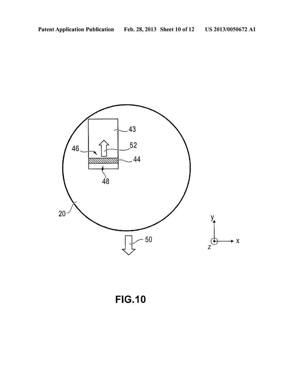 APPARATUS FOR MICROLITHOGRAPHIC PROJECTION EXPOSURE AND APPARATUS FOR     INSPECTING A SURFACE OF A SUBSTRATE - diagram, schematic, and image 11