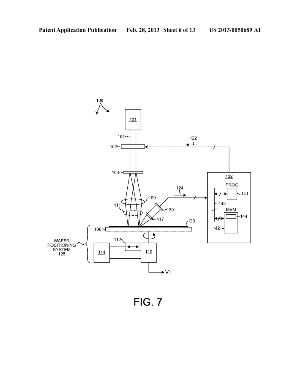 Large Particle Detection For Multi-Spot Surface Scanning Inspection     Systems - diagram, schematic, and image 07