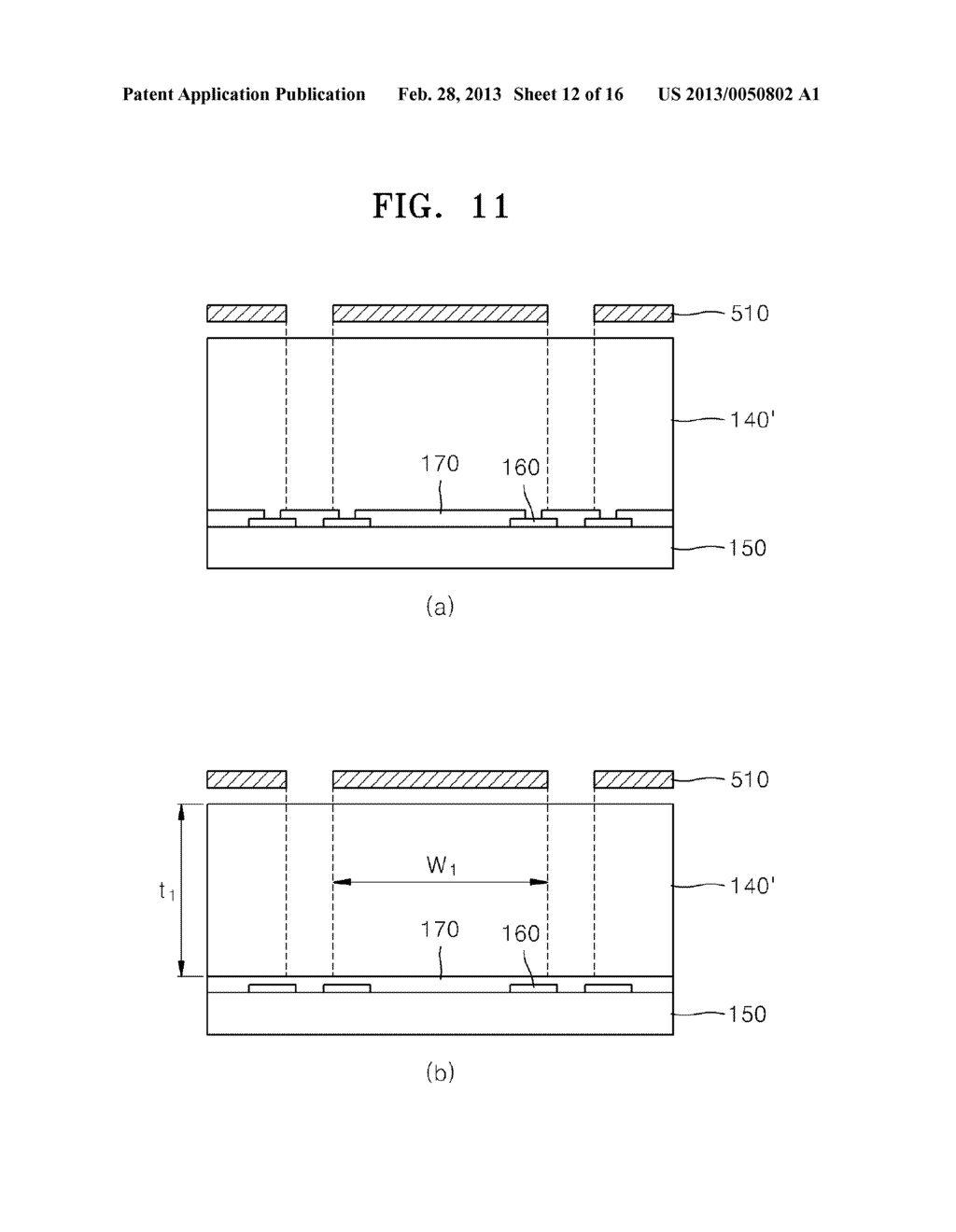 ELECTROWETTING DEVICE AND METHOD OF MANUFACTURING THE SAME - diagram, schematic, and image 13