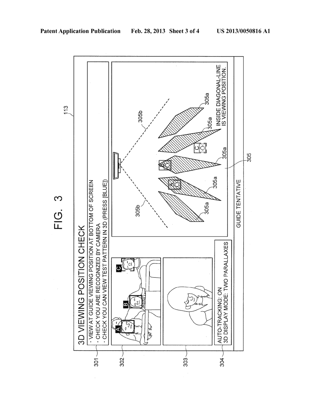 THREE-DIMENSIONAL IMAGE PROCESSING APPARATUS AND THREE-DIMENSIONAL IMAGE     PROCESSING METHOD - diagram, schematic, and image 04