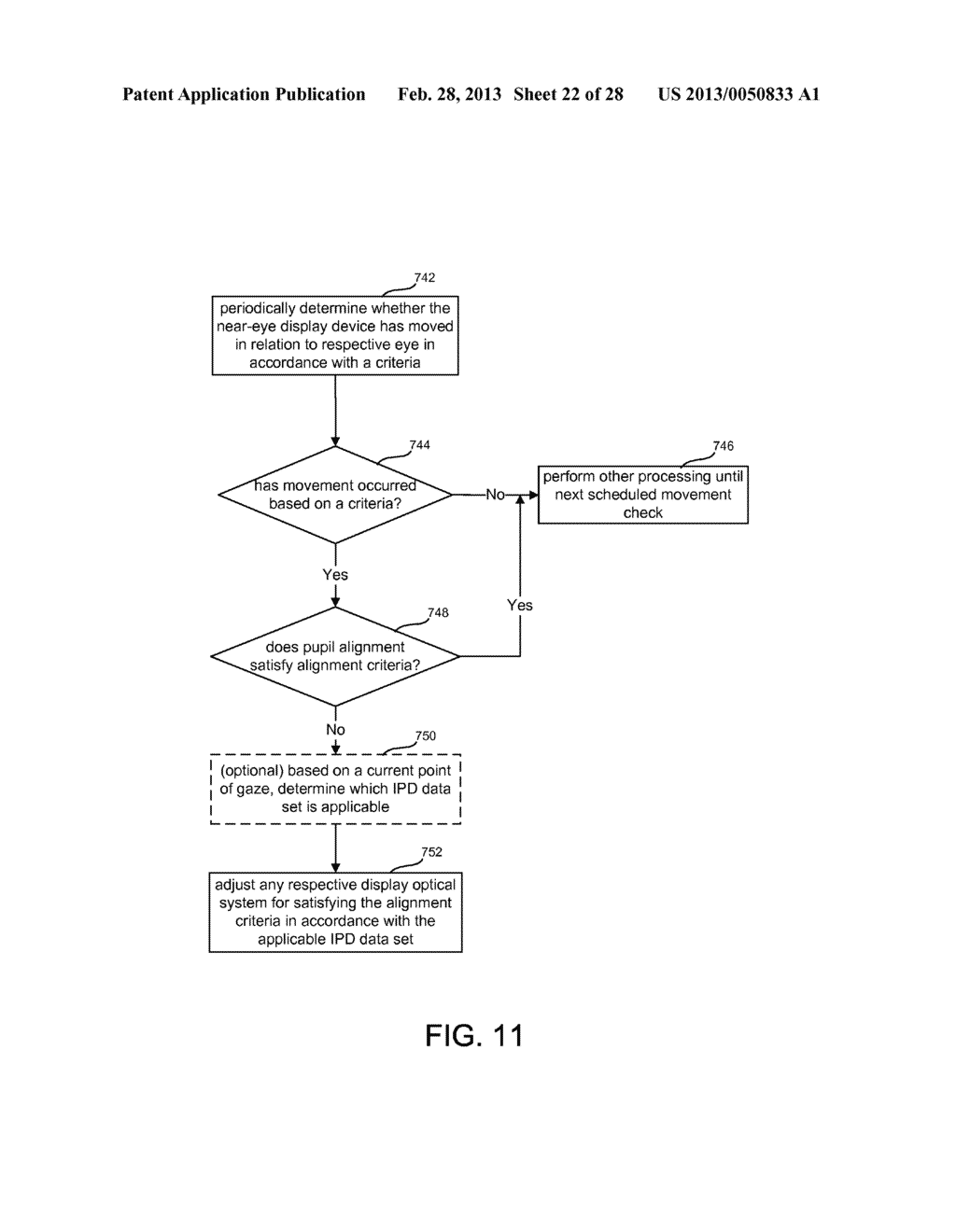 ADJUSTMENT OF A MIXED REALITY DISPLAY FOR INTER-PUPILLARY DISTANCE     ALIGNMENT - diagram, schematic, and image 23