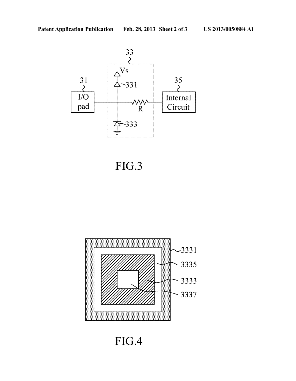 ELECTROSTATIC DISCHARGE (ESD) PROTECTION ELEMENT AND ESD CIRCUIT THEREOF - diagram, schematic, and image 03