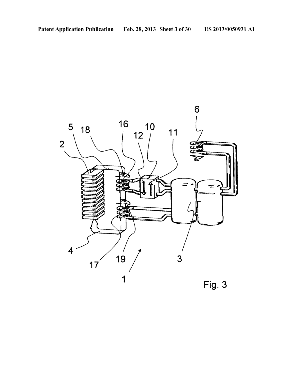 SYSTEM AND METHOD FOR COOLING A PROCESSING SYSTEM - diagram, schematic, and image 04