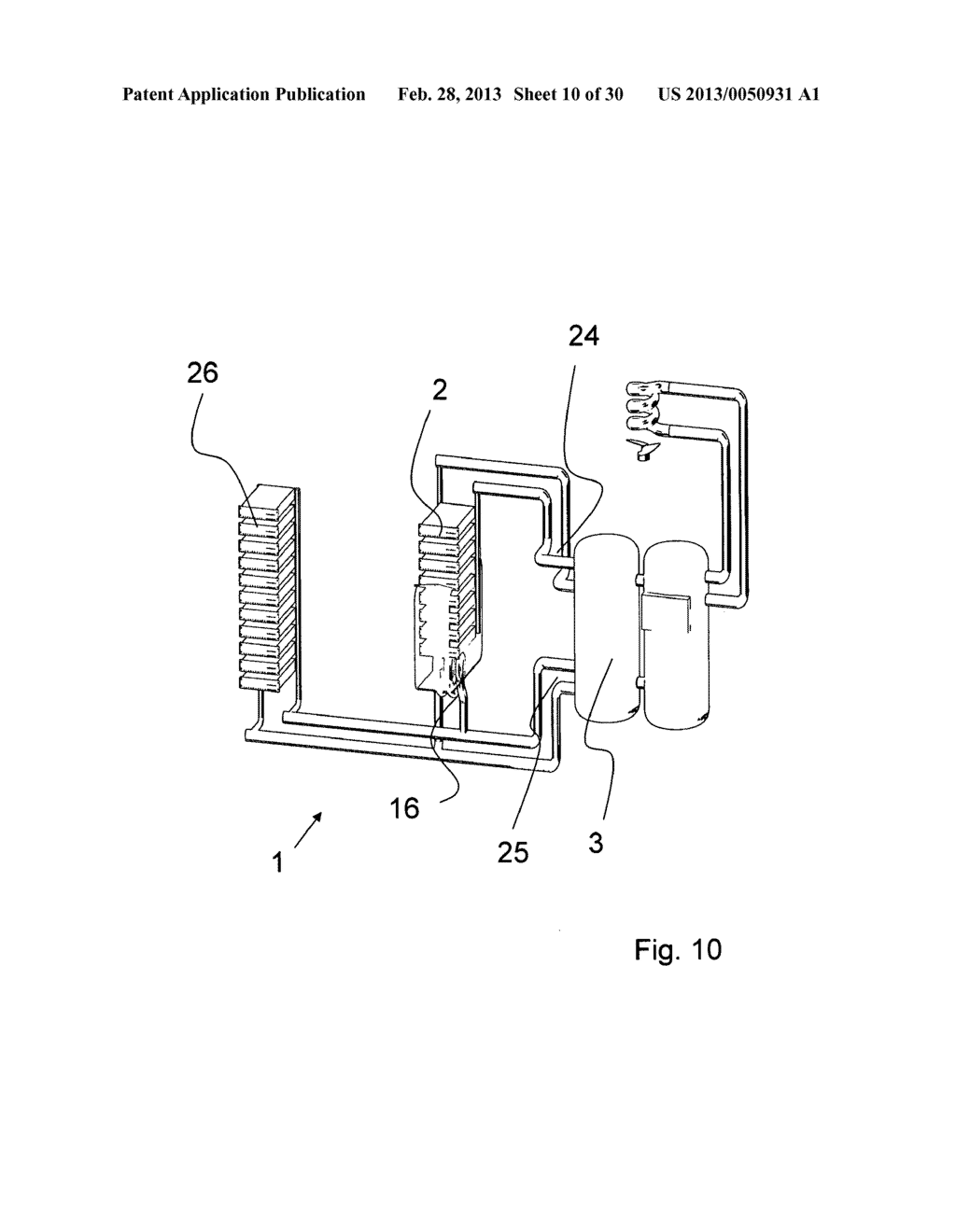 SYSTEM AND METHOD FOR COOLING A PROCESSING SYSTEM - diagram, schematic, and image 11