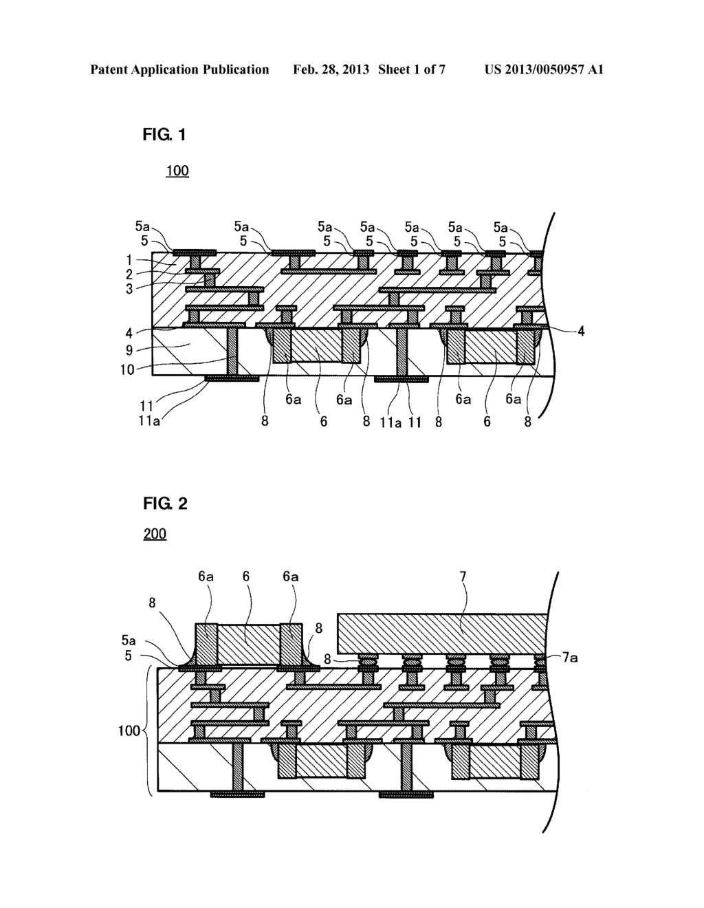 ELECTRONIC COMPONENT INCORPORATING BOARD AND COMPOSITE MODULE - diagram, schematic, and image 02